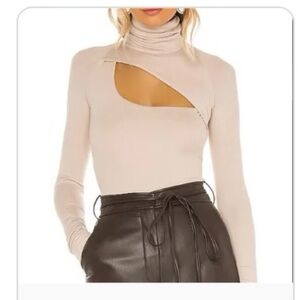 Alix cream bodysuit size Small